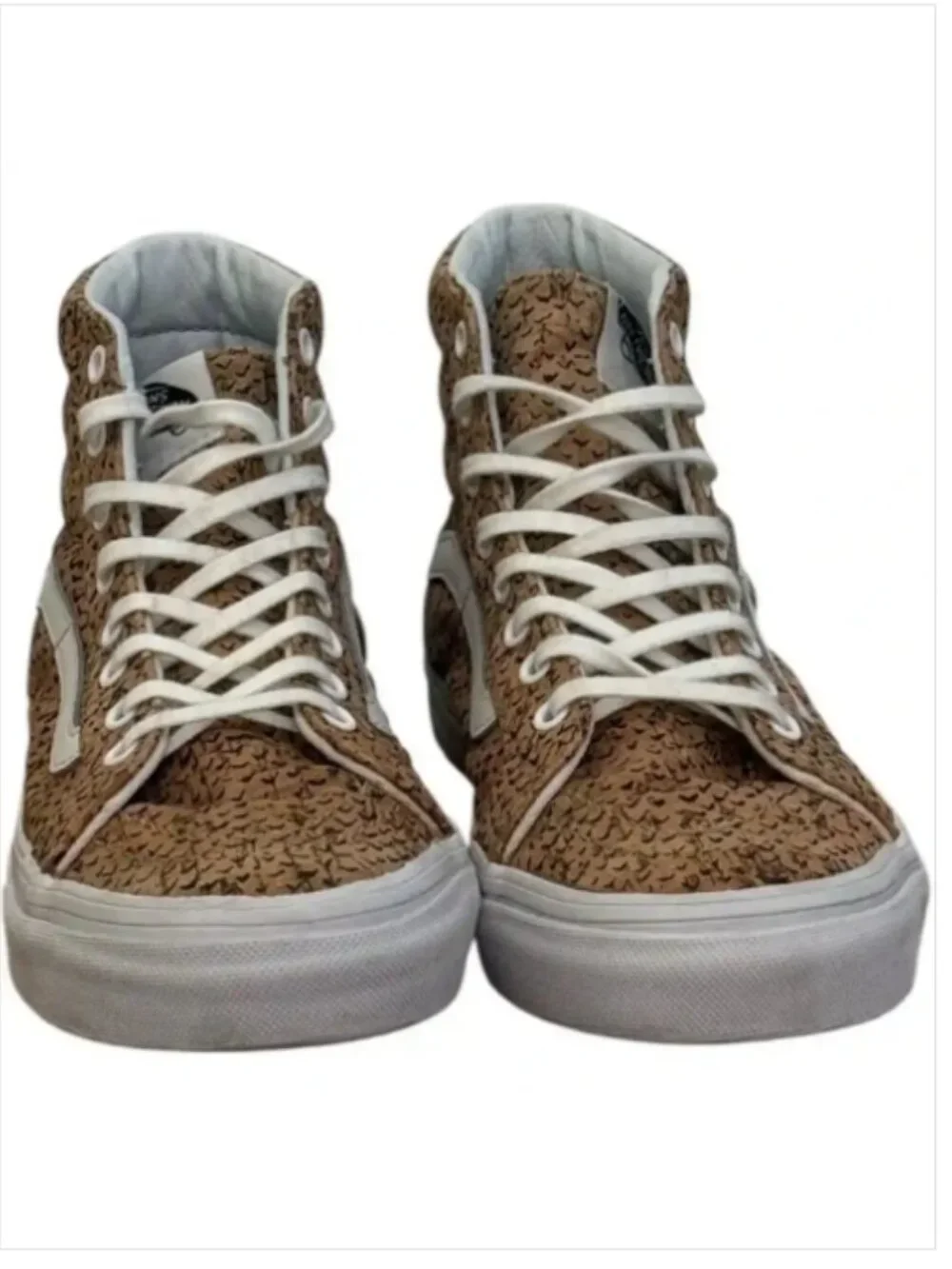VANS Sk8 Hi Slim Embossed Cork High Top Sneakers Size 7.5 W/6‎ M